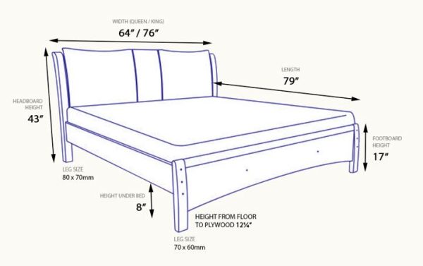 Wooden Bed WB1135A